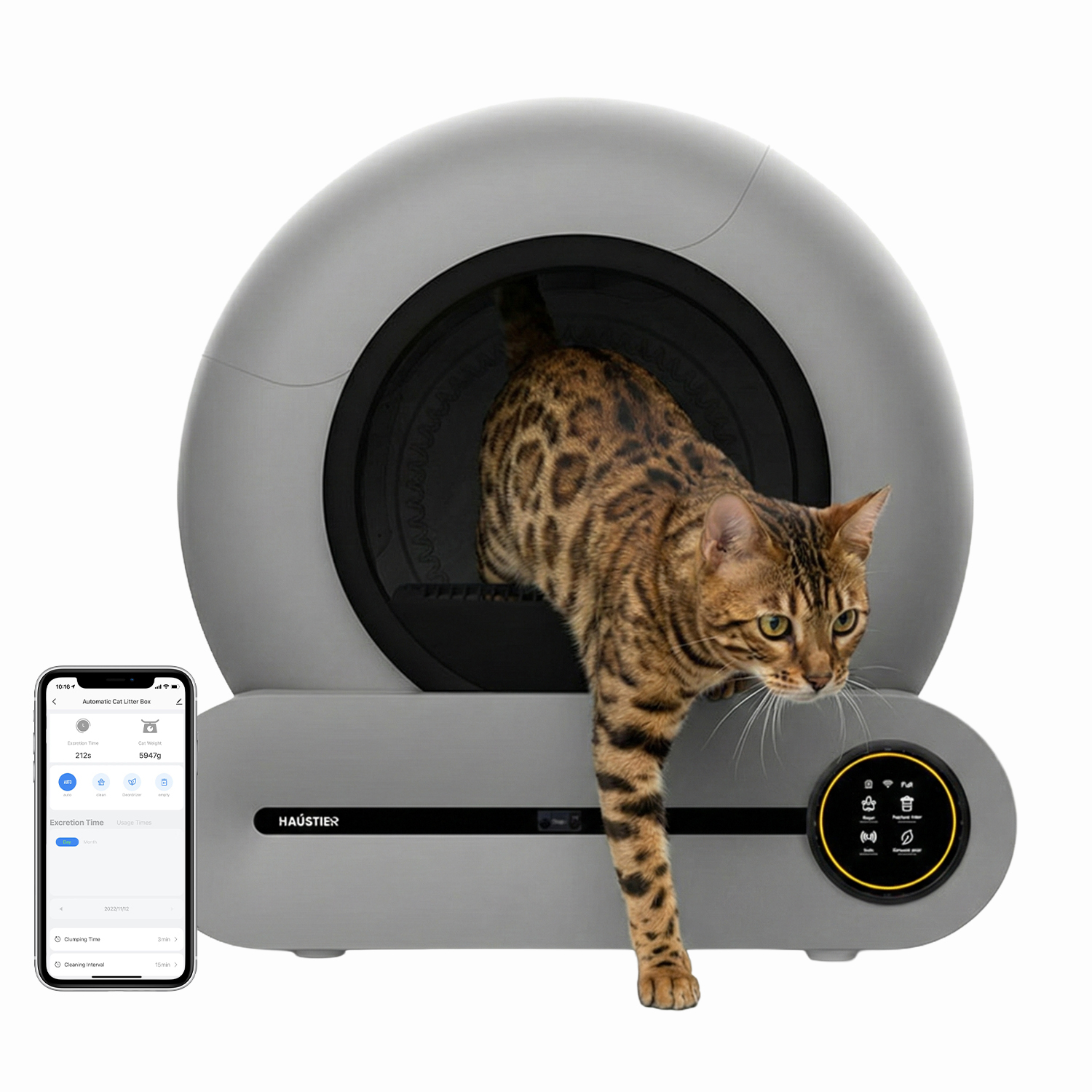 Haustier BF01 Gri Akıllı Otomatik Kedi Tuvaleti Teknik Servis Destek Talebi