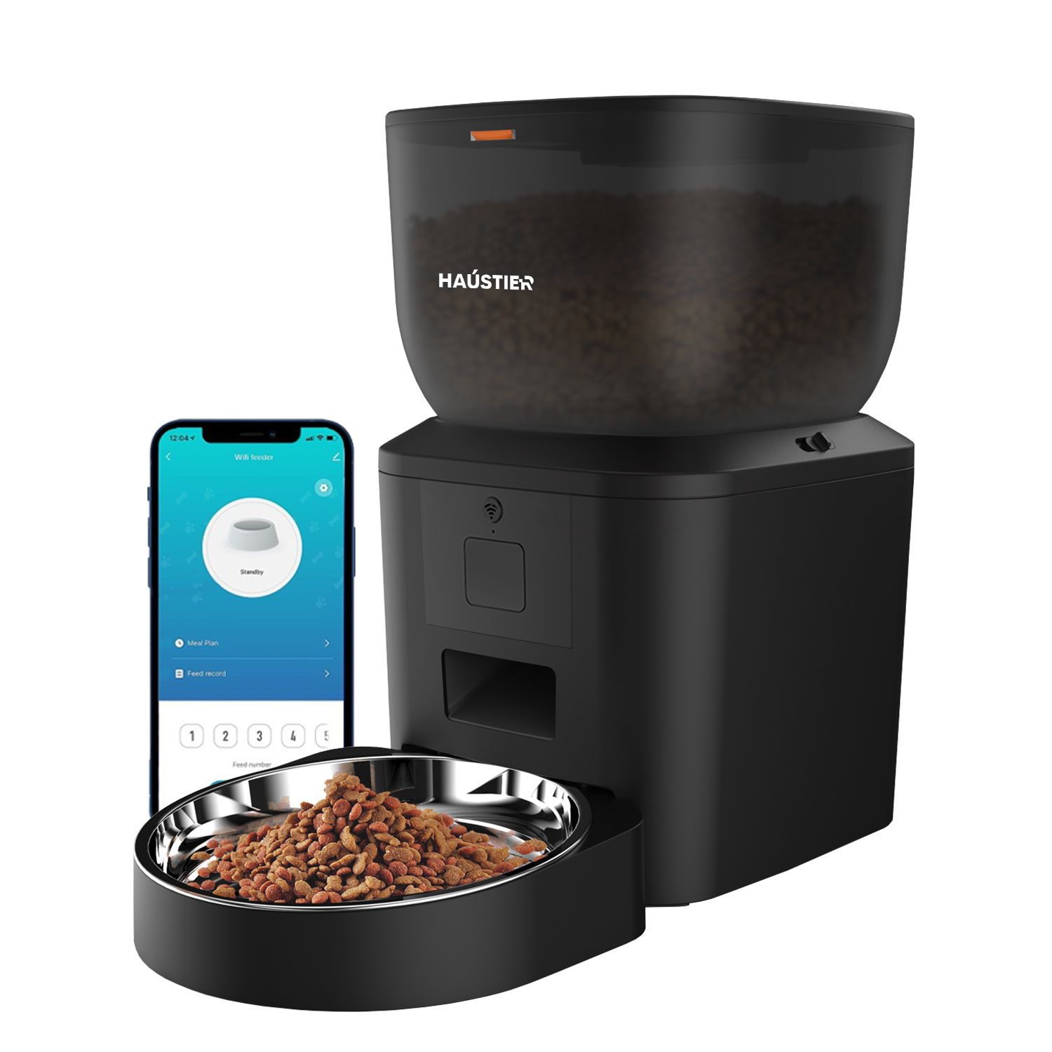 Haustier QQ023 Siyah Akıllı Kedi Köpek Mama Kabı Teknik Servis Destek Talebi