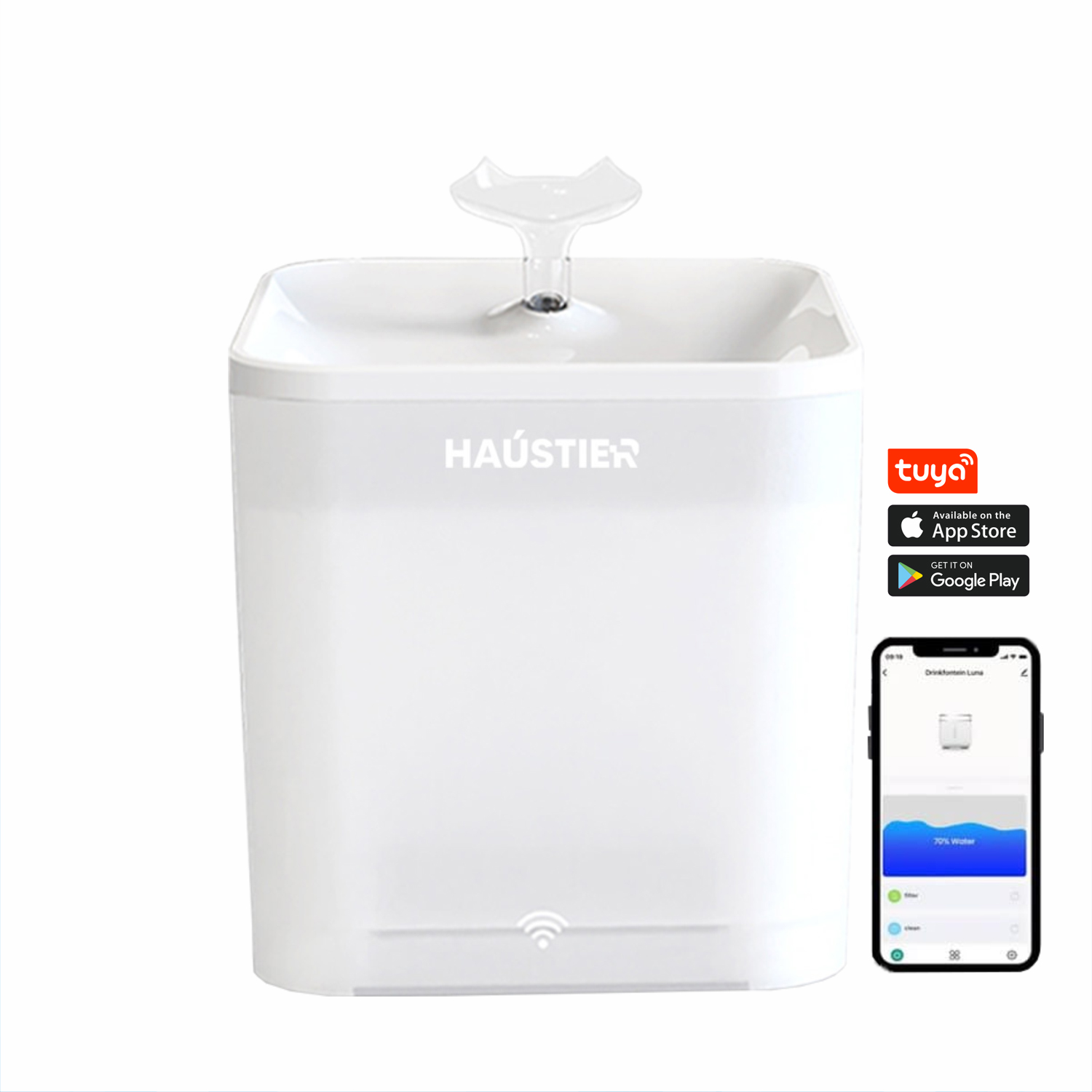 Haustier WF004 Beyaz Akıllı Kedi Köpek Su Sebili Teknik Servis Destek Talebi