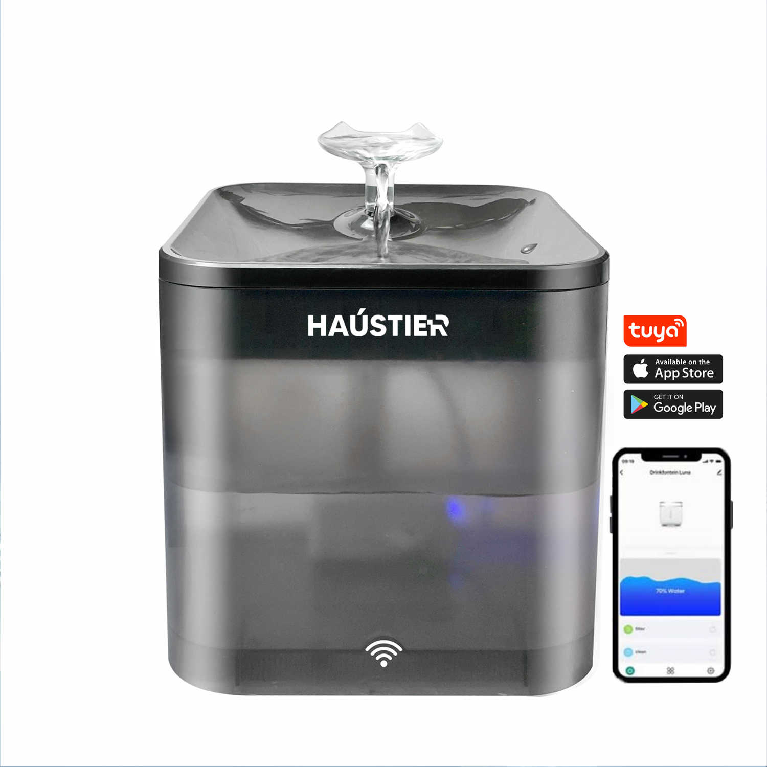 Haustier WF004 Siyah Akıllı Kedi Köpek Su Sebili Teknik Servis Destek Talebi